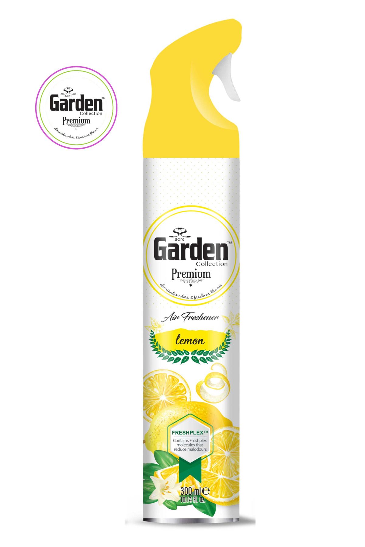 Garden PREMIUM Air Freshener | Sprey | Hava Tazeleyici | LEMON - LİMON Oda Kokusu 300 ml