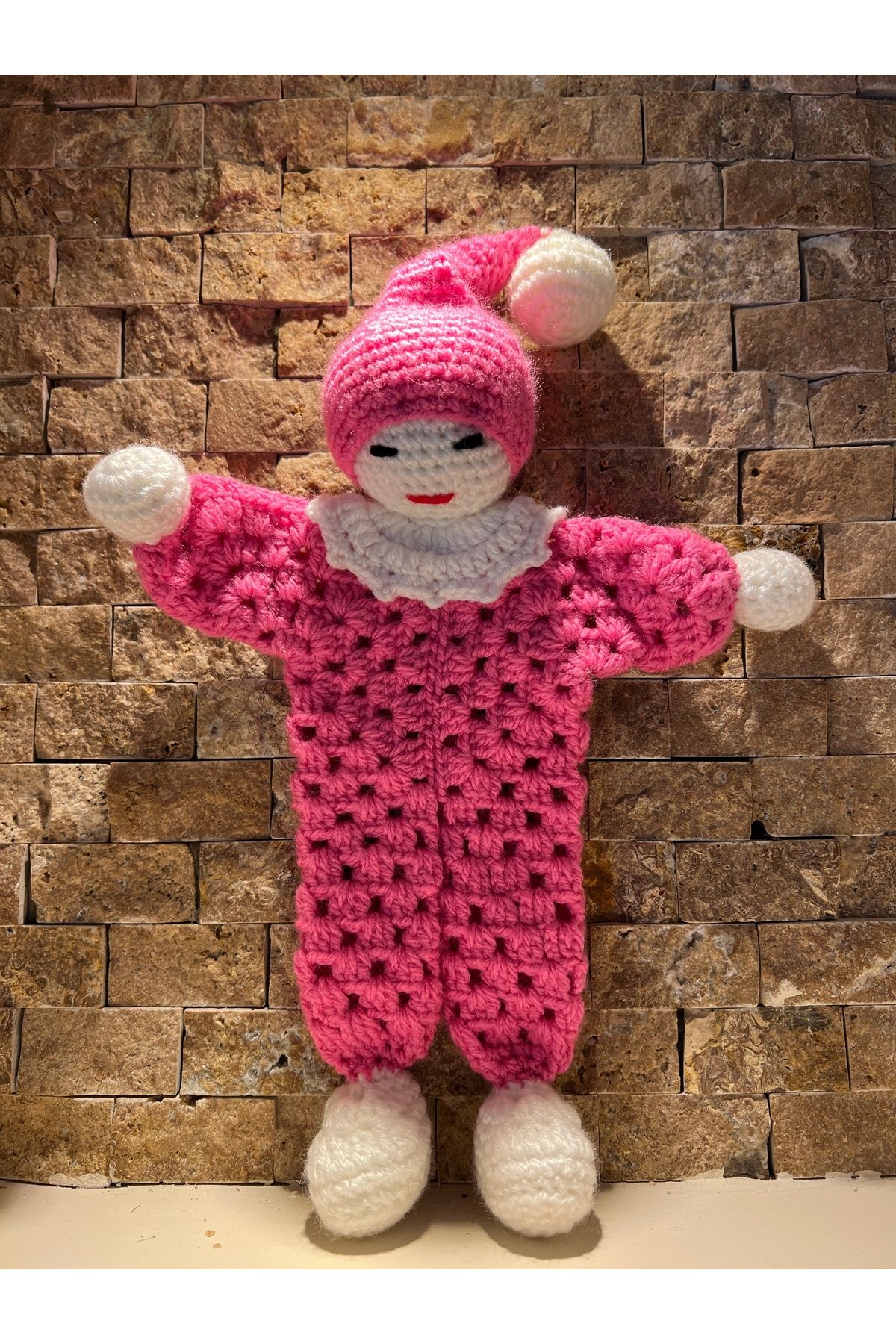 daısydecoratıon Örme Oyuncak Bebek El Emeği Amigurumi
