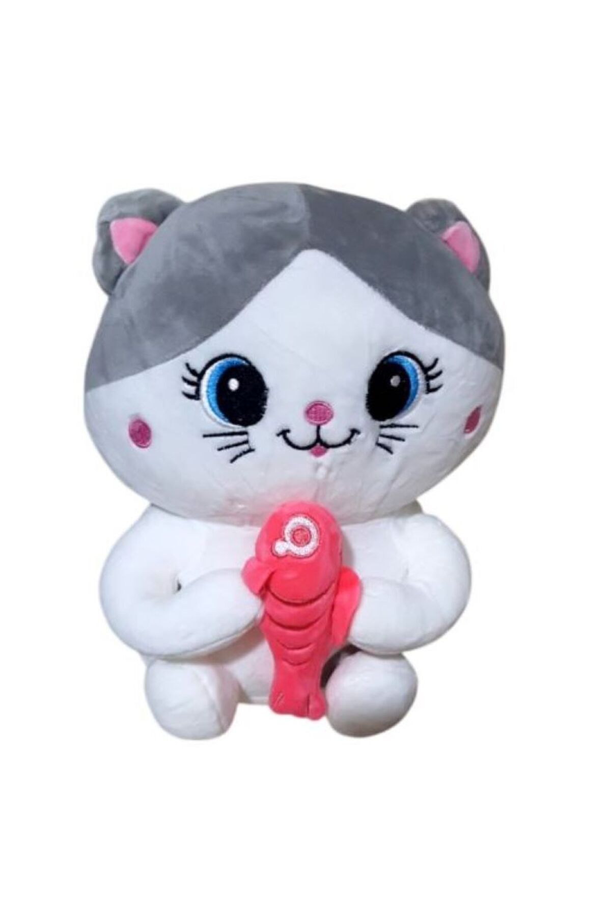 Selay Oyuncak Balıkçıl Kedi Pelüş 40Cm