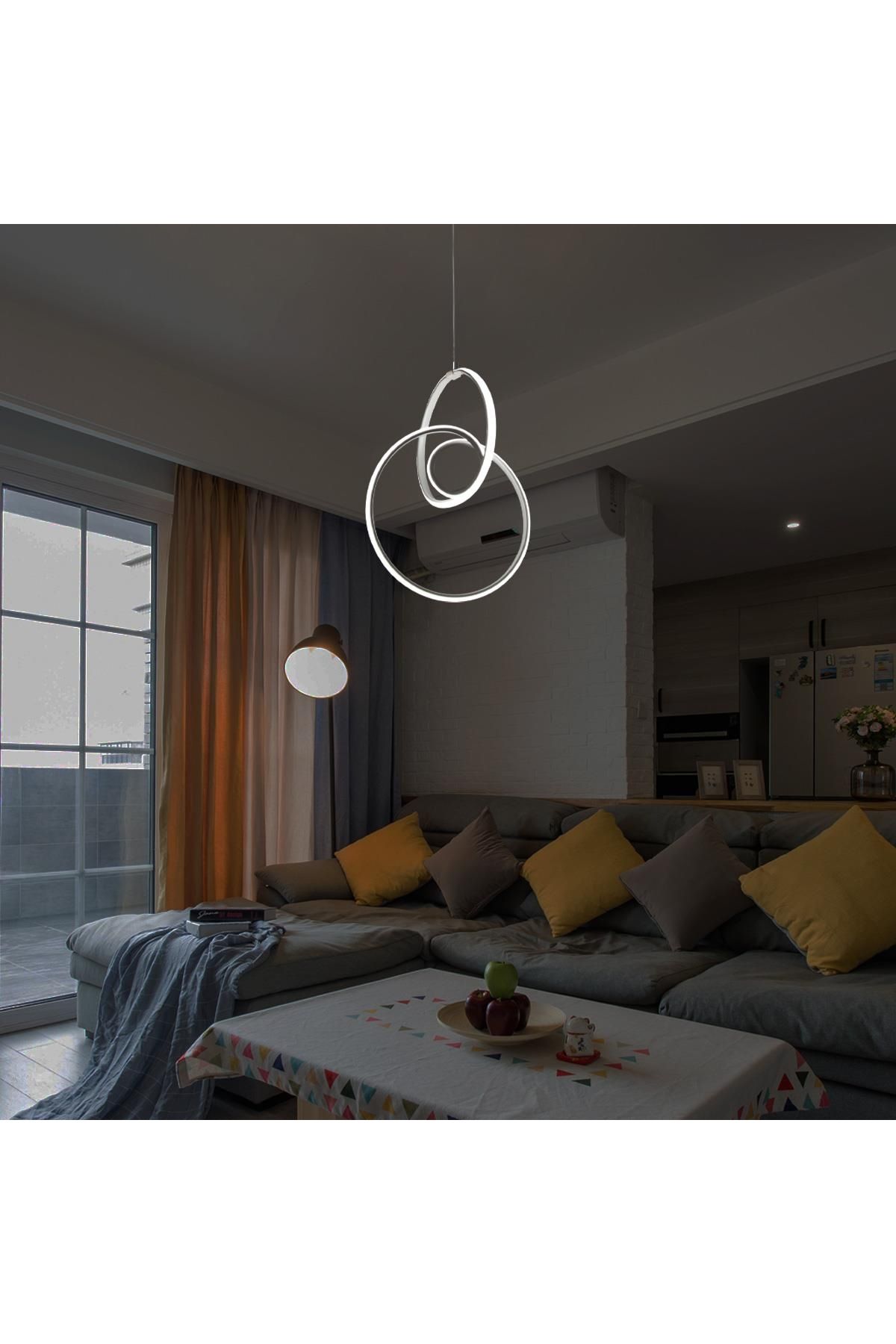 Pelbi Life Ring Ledli Avize Günışığı