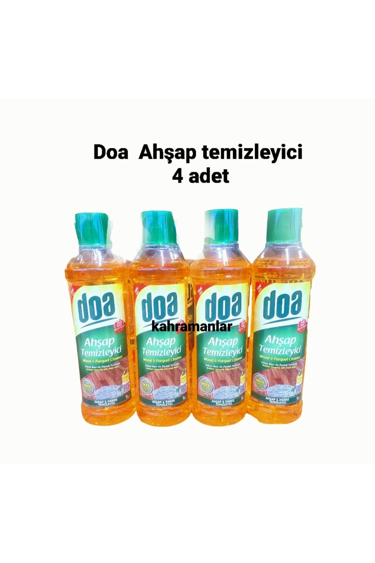 YEŞİLLİ STORE Ahşap temizleyici 4 adet