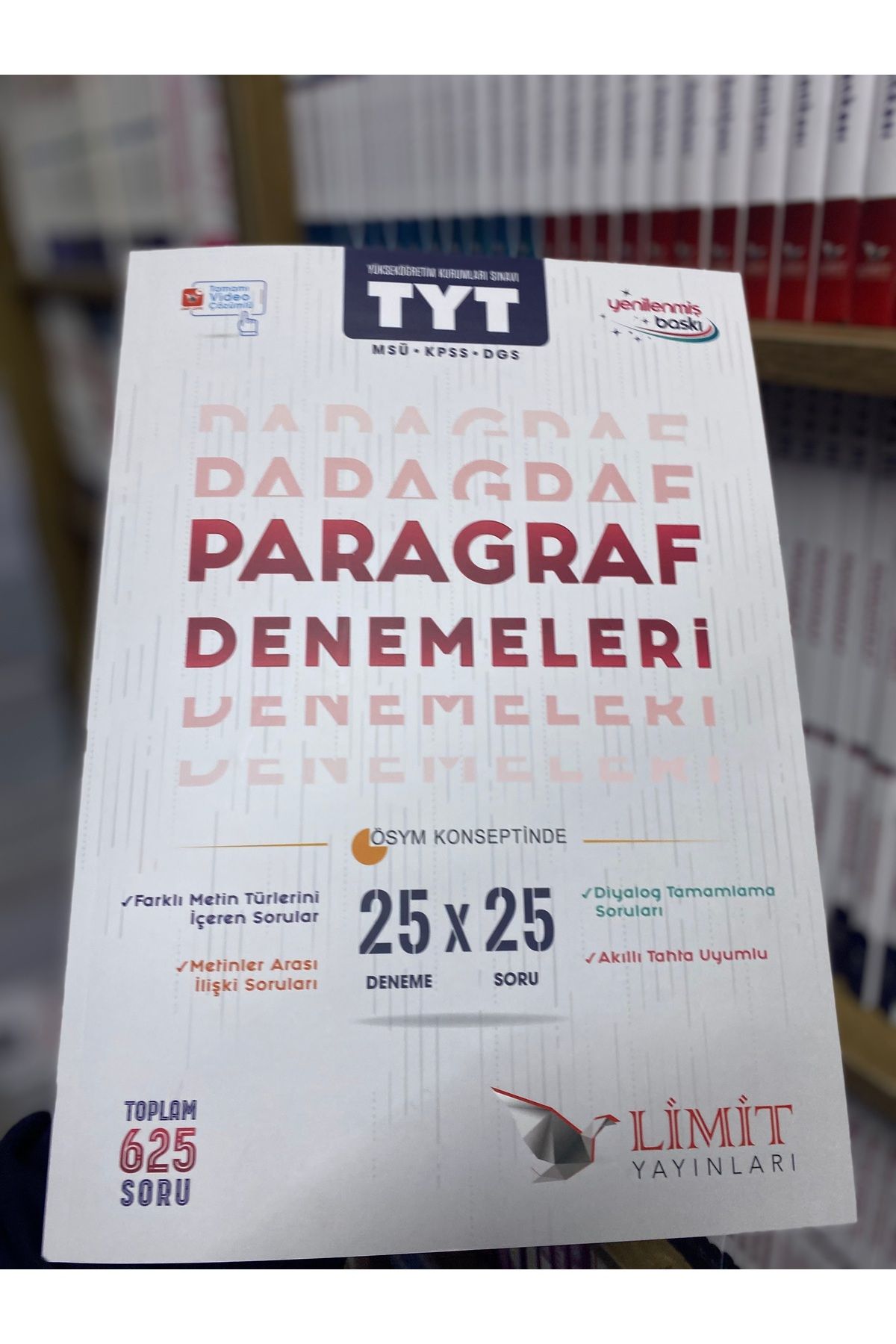 Yanıt Yayınları LİMİT PARAGRAF DENEME GÜNCEL BASKI