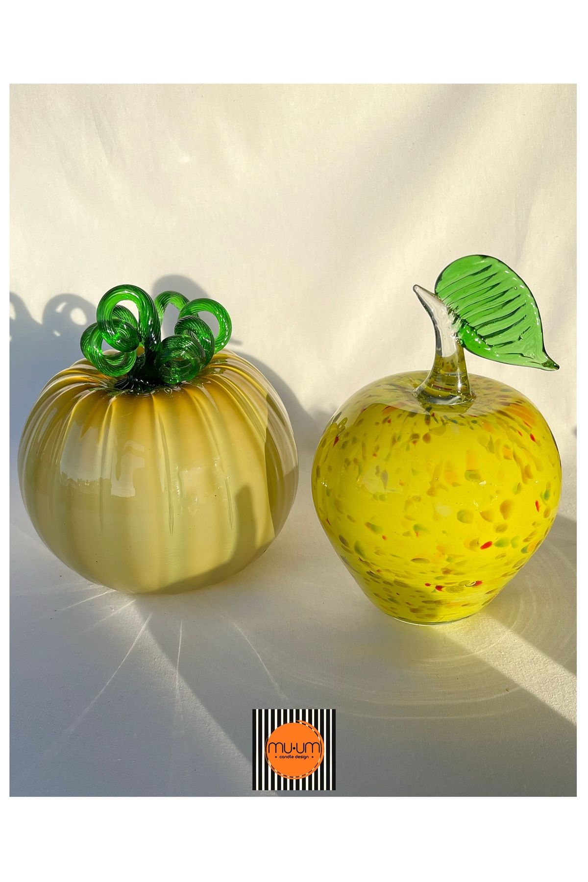 mu . um Sarı Dekor Set - Murano