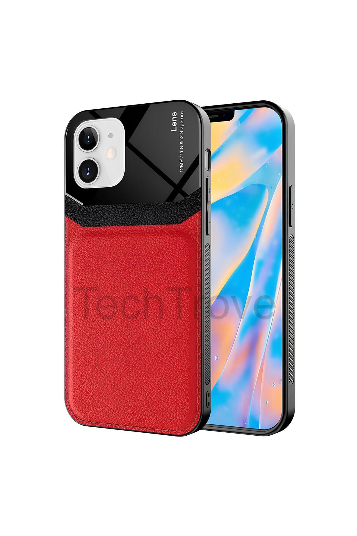 Hatreds Apple iPhone 12 Kılıf Derili Dizayn Yeni Tasarım Soft Elde Kaymayan Kılıf