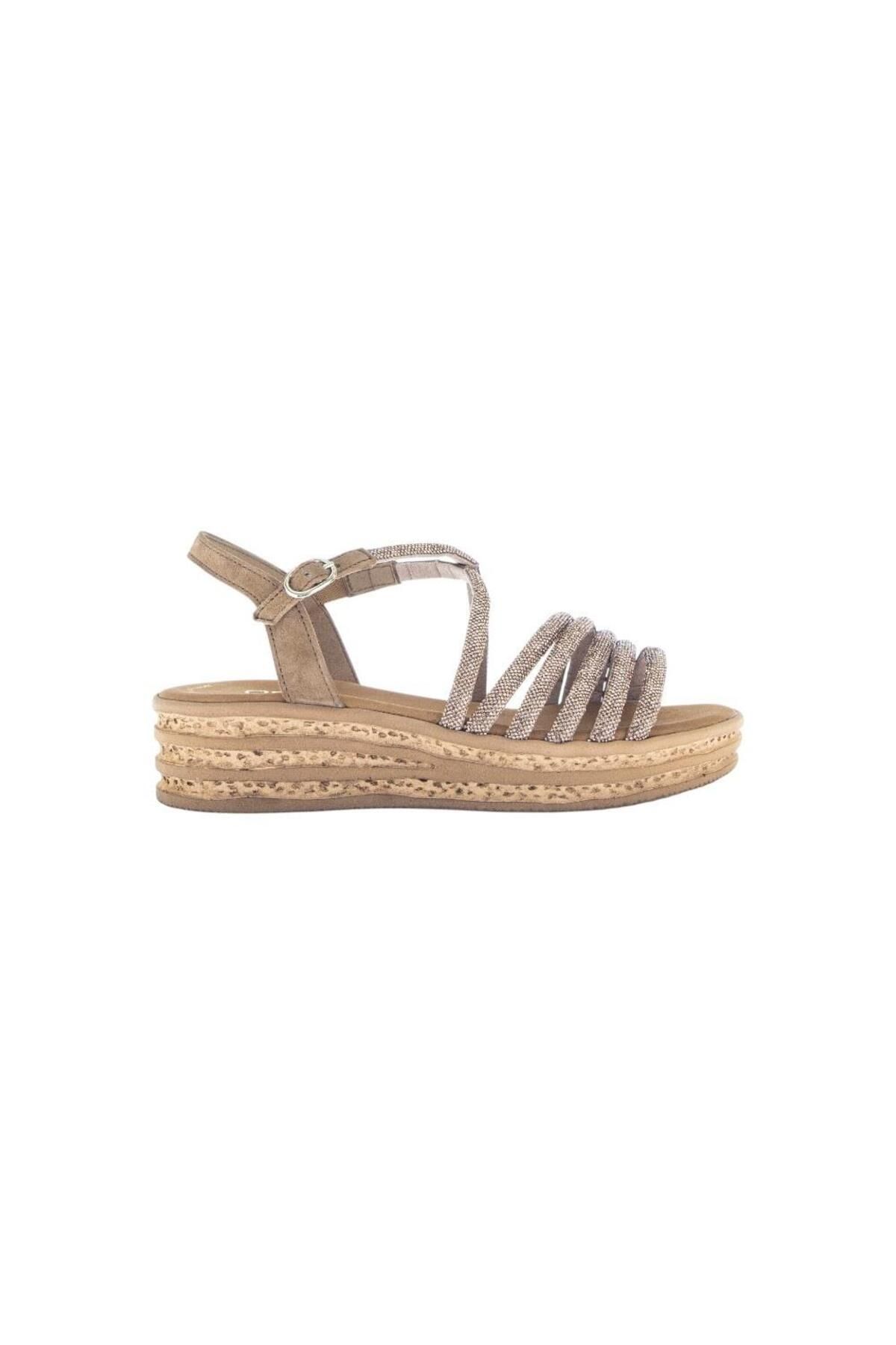 GABOR Best Fitting Platformlu Ince Bantlı Sandalet 64.555