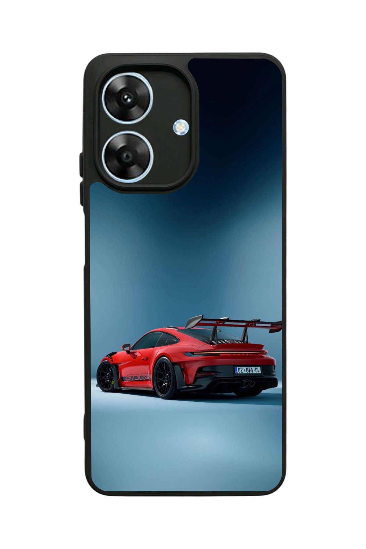 realme Note 60 Uyumlu Mat Siyah Kılıf – Yumuşak Silikon, Koruyucu, Şok Emici Kapak