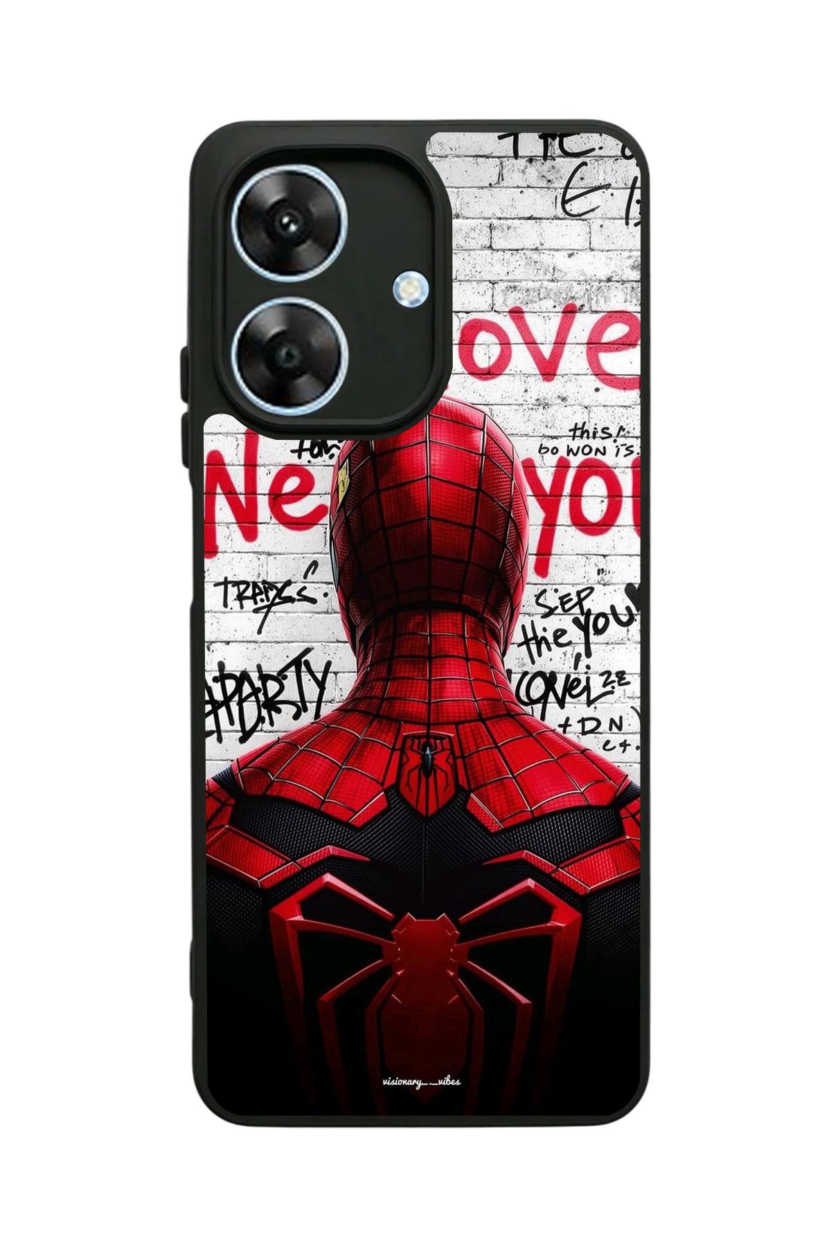 realme Note 60 Uyumlu Mat Siyah Kılıf – Yumuşak Silikon, Koruyucu, Şok Emici Kapak