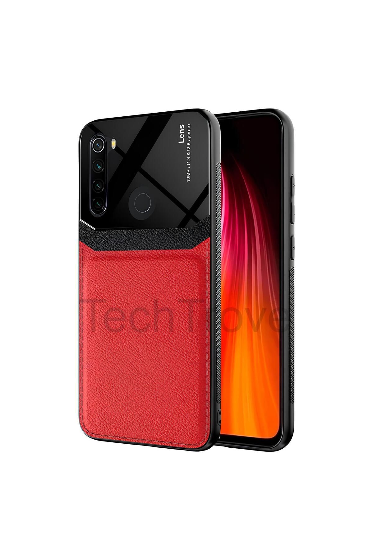 Hatreds Xiaomi Redmi Note 8 Kılıf Derili Dizayn Yeni Tasarım Soft Elde Kaymayan Kılıf