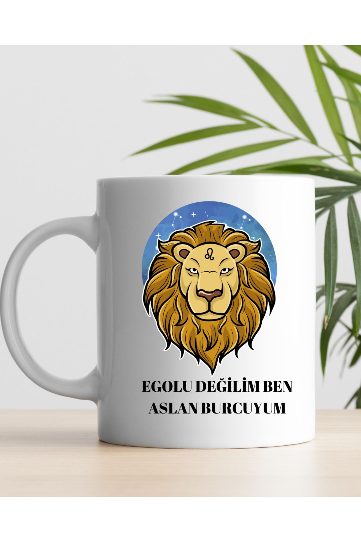 AY AN STUDYO Aslan Burcu Kupa Bardak
