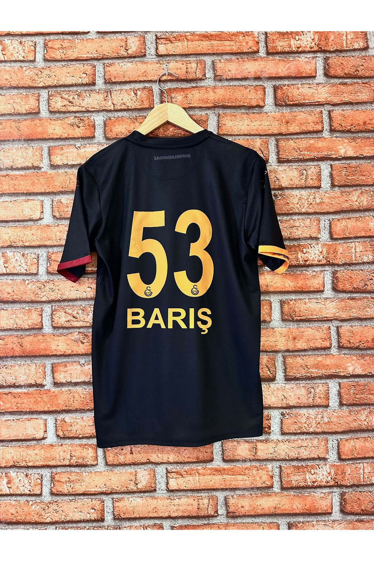 BYSPORTAKUS G'â.l.a.t.â.s.a.r.â.y 2024/25 Yeni Sezon Siyah B.a.r.ı.ş Alper Yılmaz Özel Forması