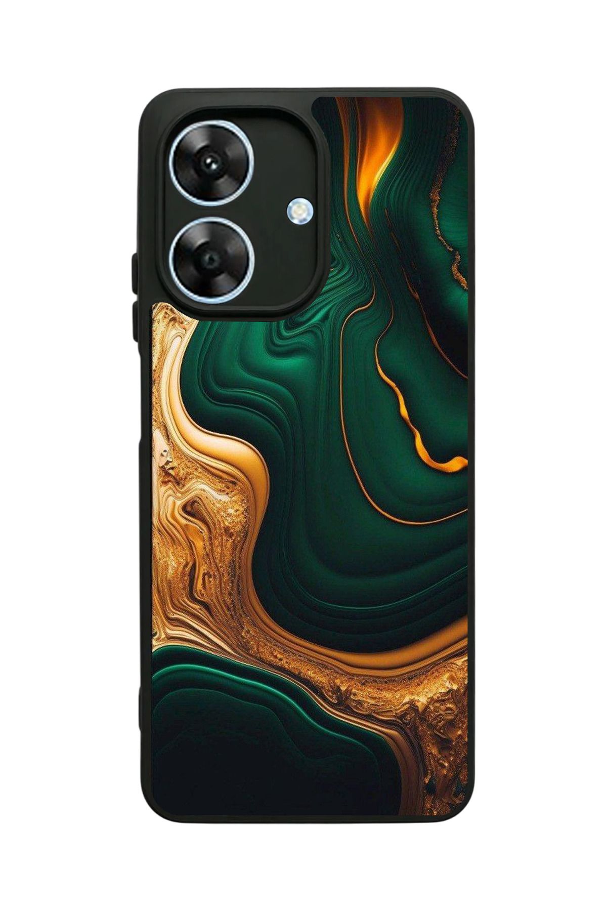 realme Note 60 Uyumlu Mat Siyah Kılıf – Yumuşak Silikon, Koruyucu, Şok Emici Kapak