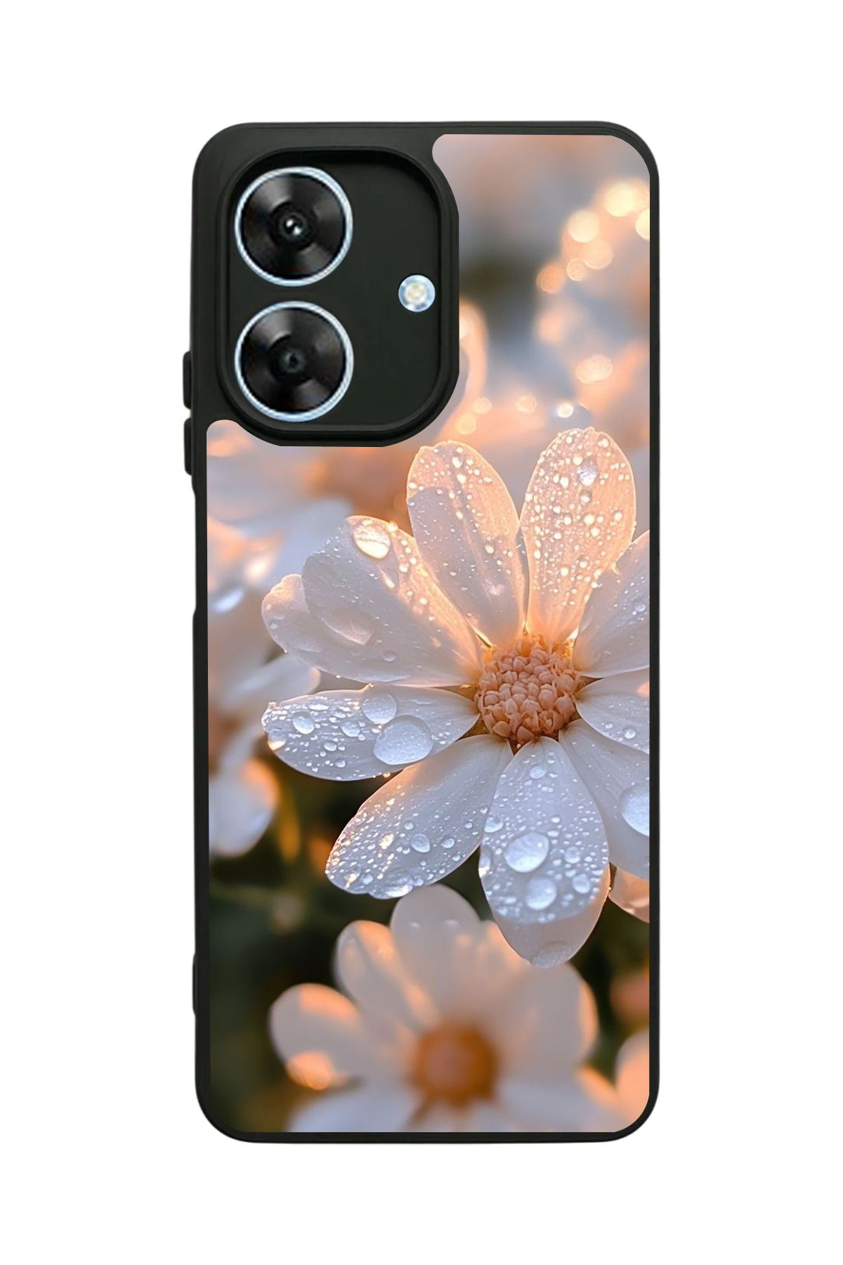 realme Note 60 Uyumlu Mat Siyah Kılıf – Yumuşak Silikon, Koruyucu, Şok Emici Kapak