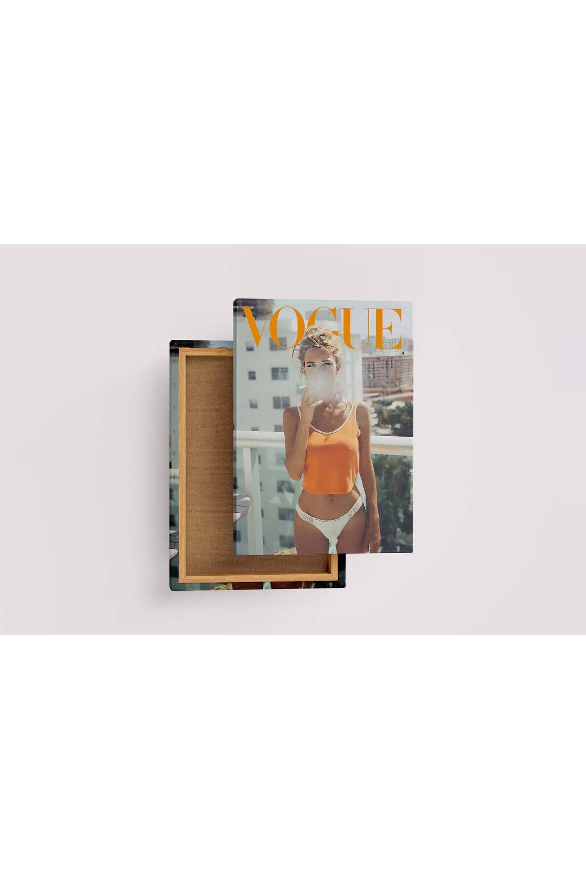 Wallivo vogue, beauty, sunshine, pretty, art, kanvas tablo