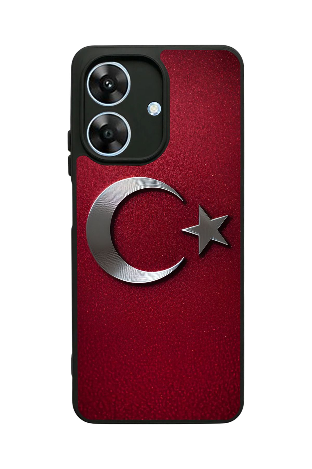 realme Note 60 Uyumlu Mat Siyah Kılıf – Yumuşak Silikon, Koruyucu, Şok Emici Kapak