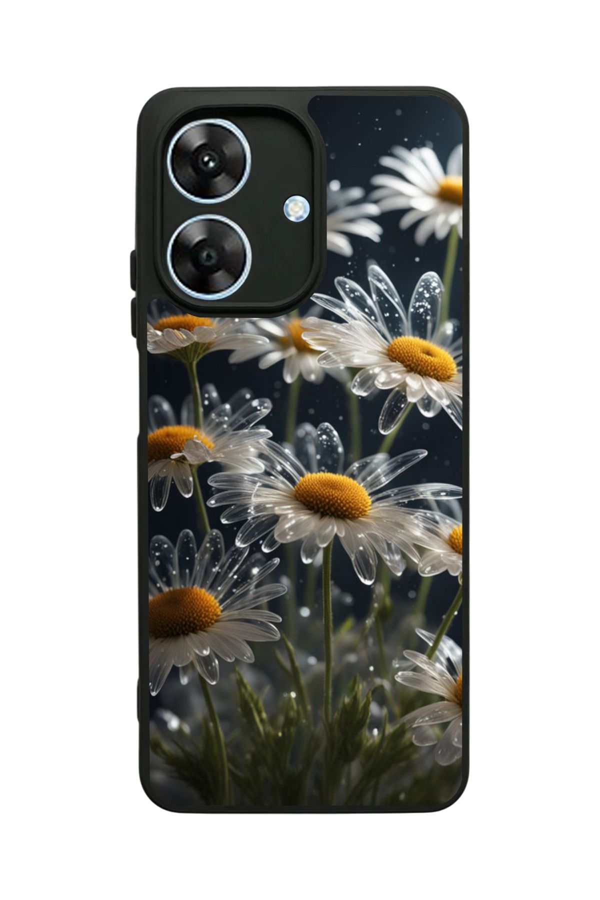 realme Note 60 Uyumlu Mat Siyah Kılıf – Yumuşak Silikon, Koruyucu, Şok Emici Kapak