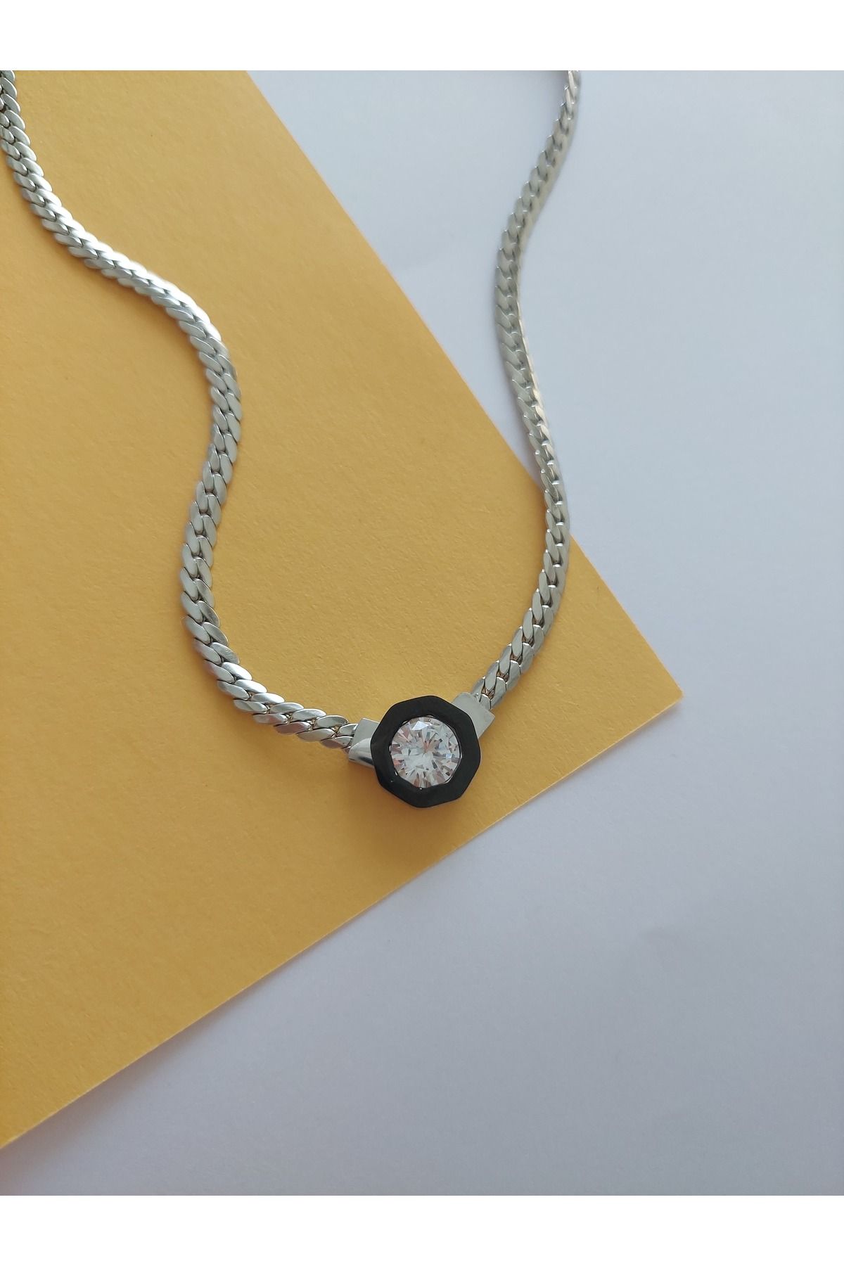 shop SERENAY ÇELİK KOLYE