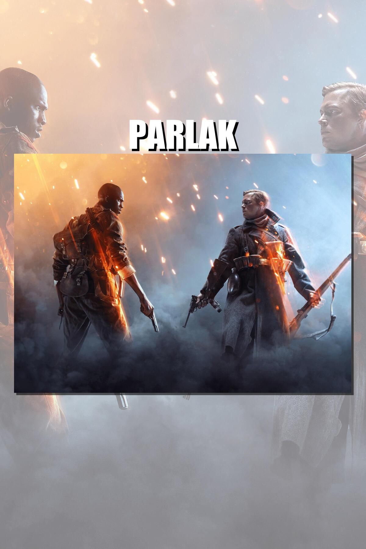 CALLWOOD Battlefield Çerçevesiz Oyun Posteri - Duvar Kağıdı Yüksek Kaliteli Baskı