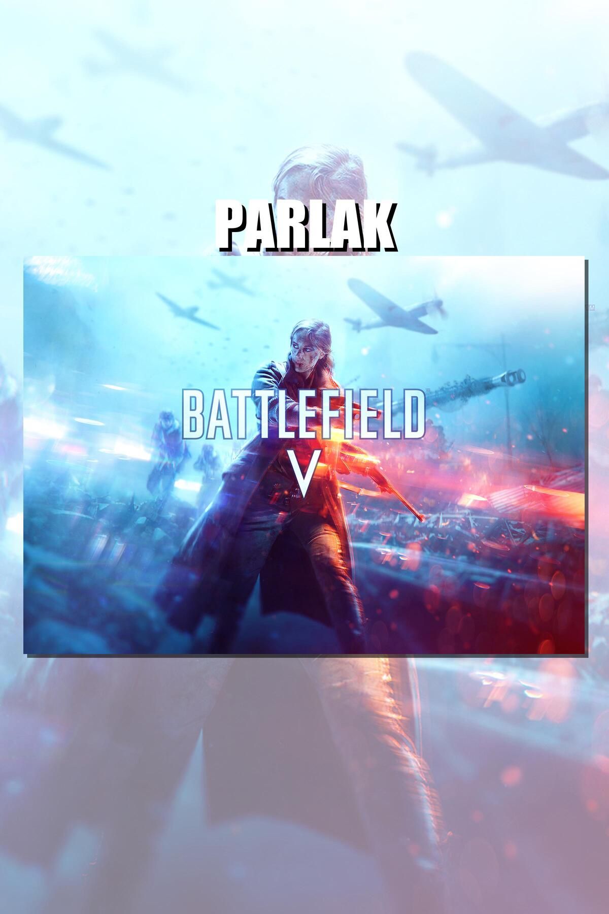 CALLWOOD Battlefield Çerçevesiz Oyun Posteri - Duvar Kağıdı Yüksek Kaliteli Baskı