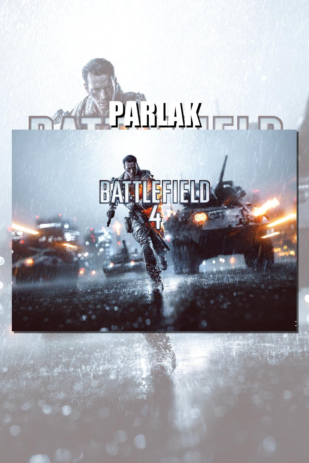 CALLWOOD Battlefield Çerçevesiz Oyun Posteri - Duvar Kağıdı Yüksek Kaliteli Baskı