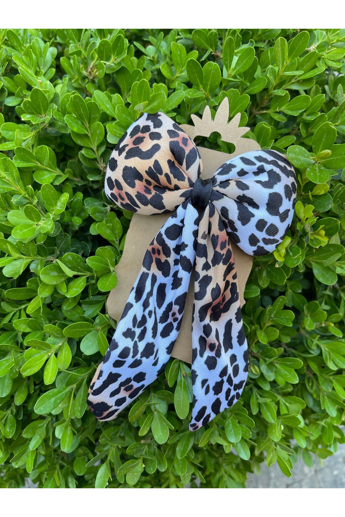 Hcollectıonnnn Leopar Otomatik Fiyonk Toka ( 2 Li )