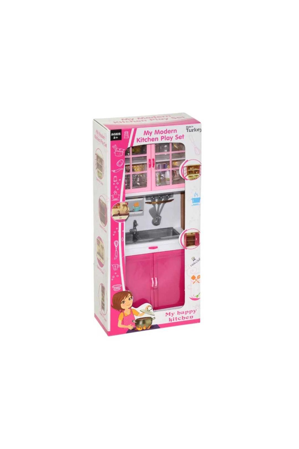 oydaş oyuncak MY MODERN KİTCHEN 02302 LAVABO DOLAP 3+