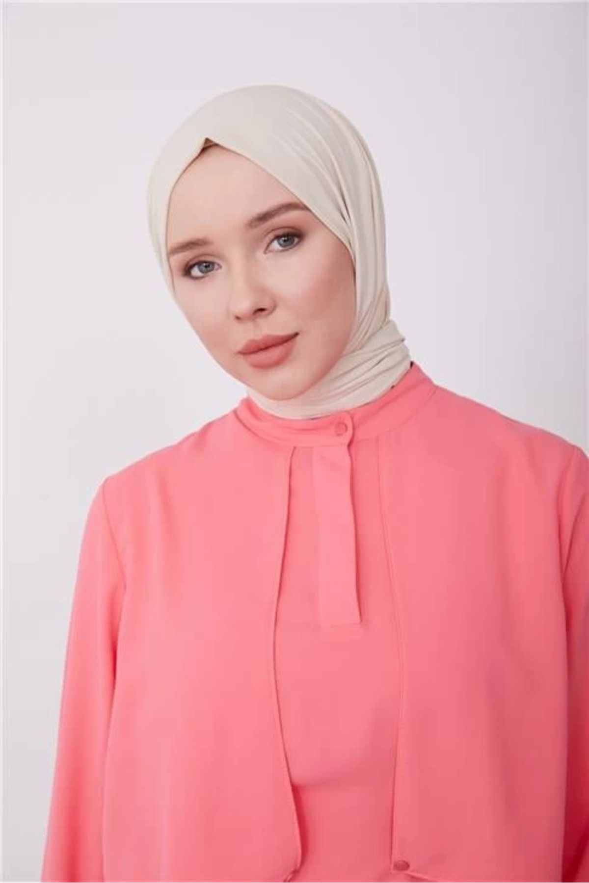 aradimtaradim Armine Aller Detaylı Tunik 23K4710 Koyu Pembe