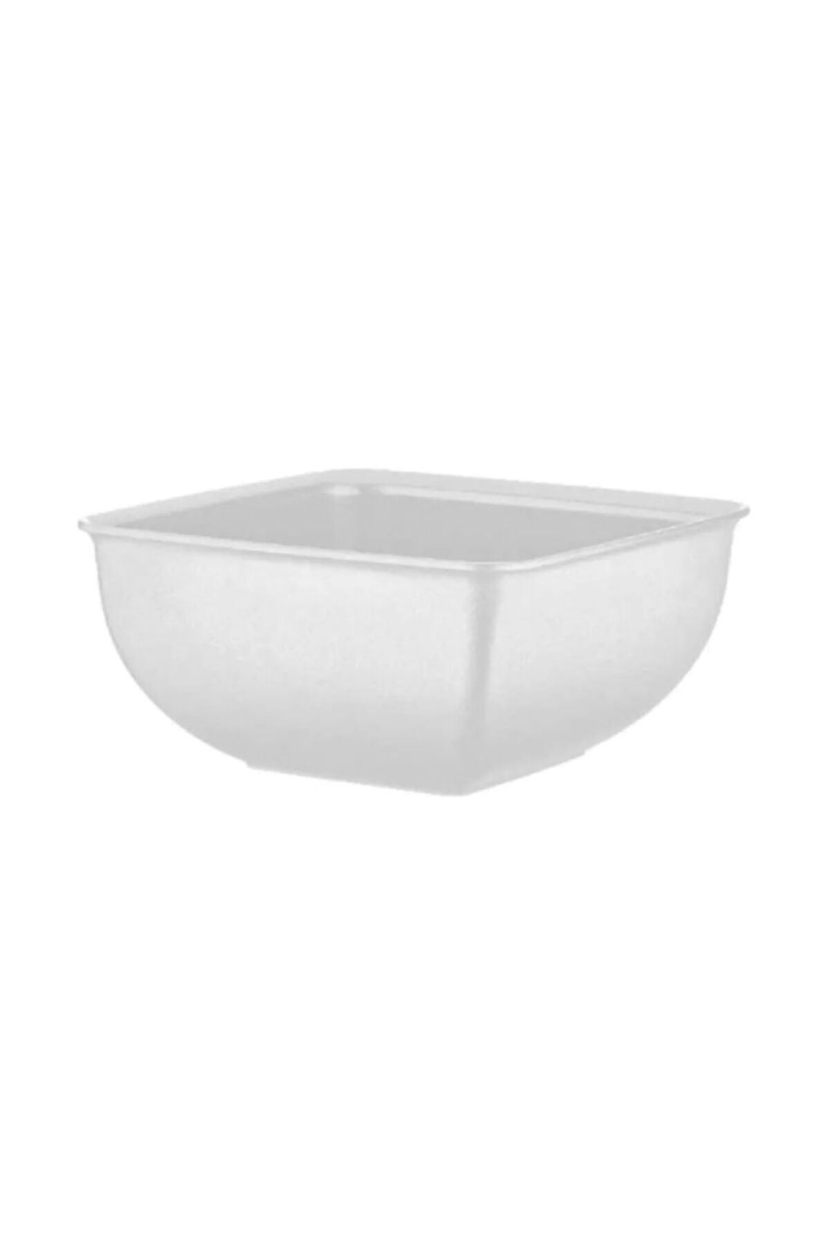 HOBBY LİFE Büyük Boy Bowls Kare Kase 3,8 Litre & Beyaz-bpa Free