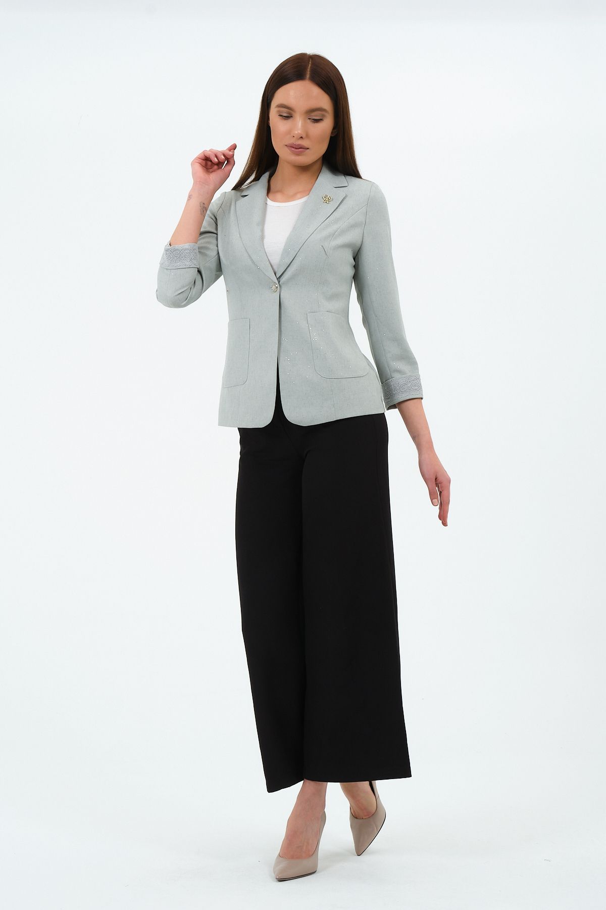 VALUE FASHION Çok Şık Kadın Astarsız Yazlık ceket