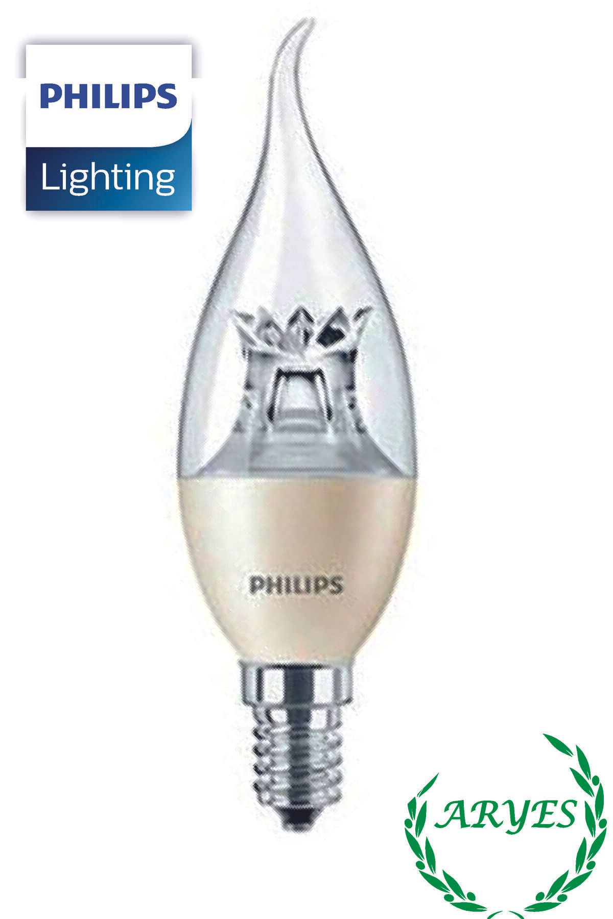 Philips E14DUYLU DİM ÖZELLİĞİNE SAHİP 2700K SARI IŞIK MASTER LEDcandle LED AMPUL