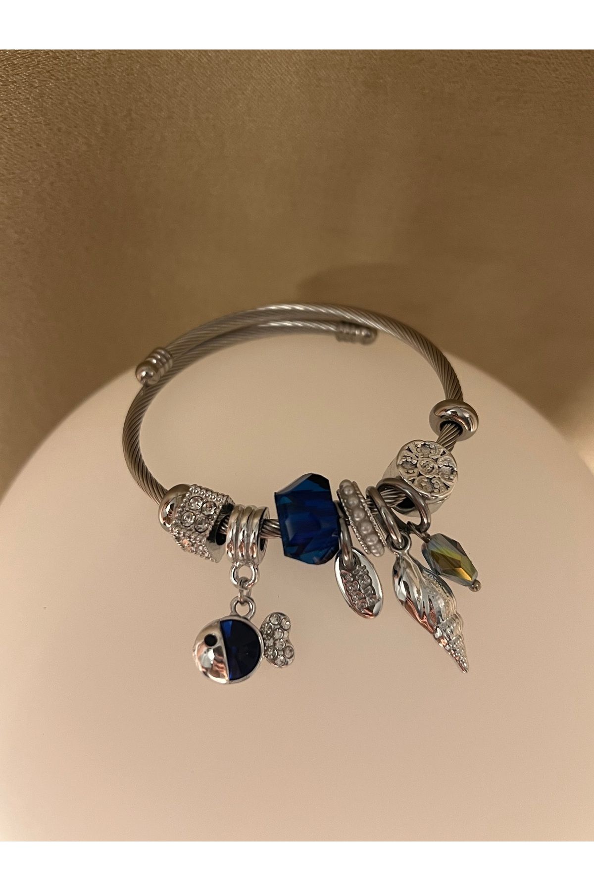 Dorsla Accessories Balık Charm Pnad Model Bileklik