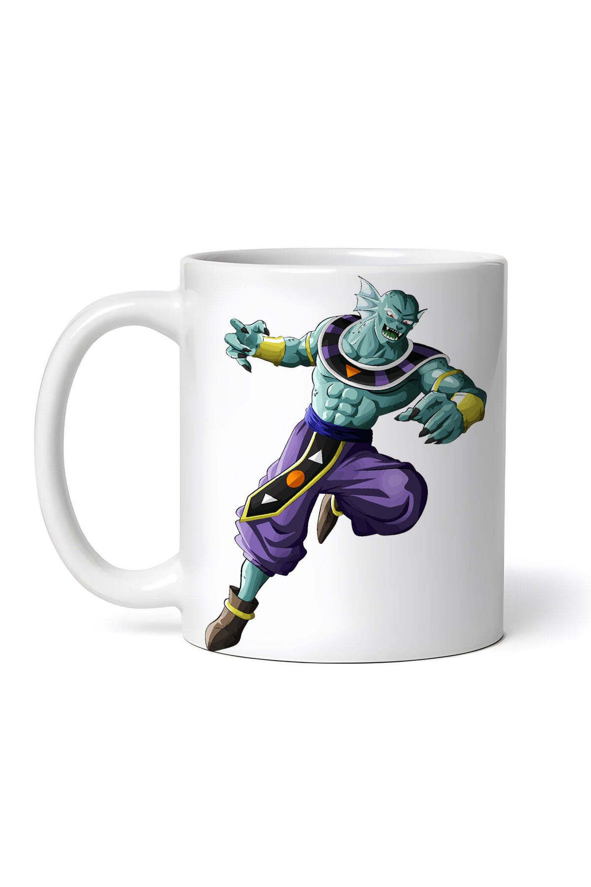OEM Cană Albă Personalizată, Atacurile Lui Beerus Din Dragon Ball, Inovatix . 330 Ml - One Size