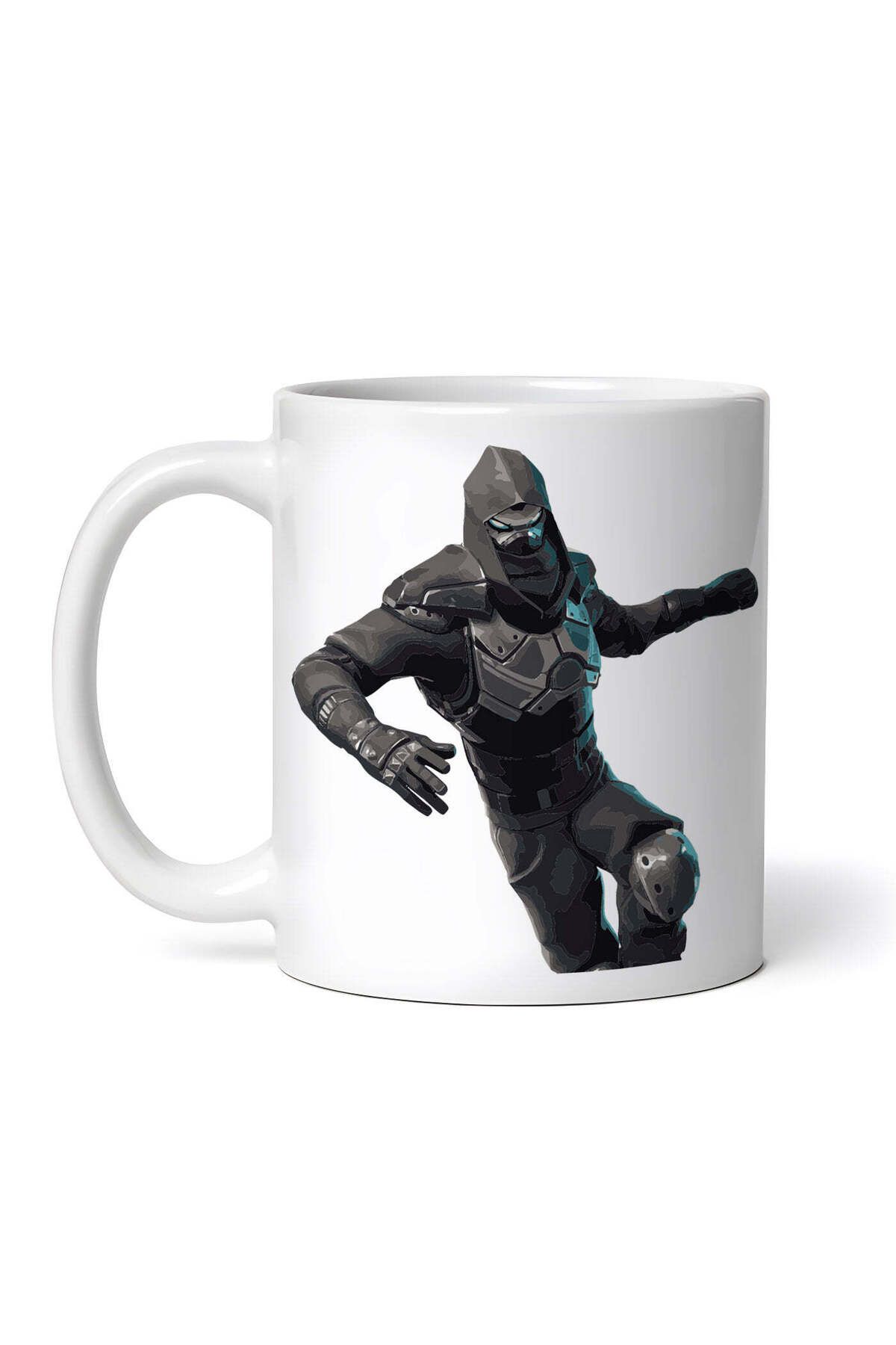 OEM Cană Albă Personalizată, Costum De Enforcer În Fortnite Battle Royale, Inovatix . 330ml - One Size
