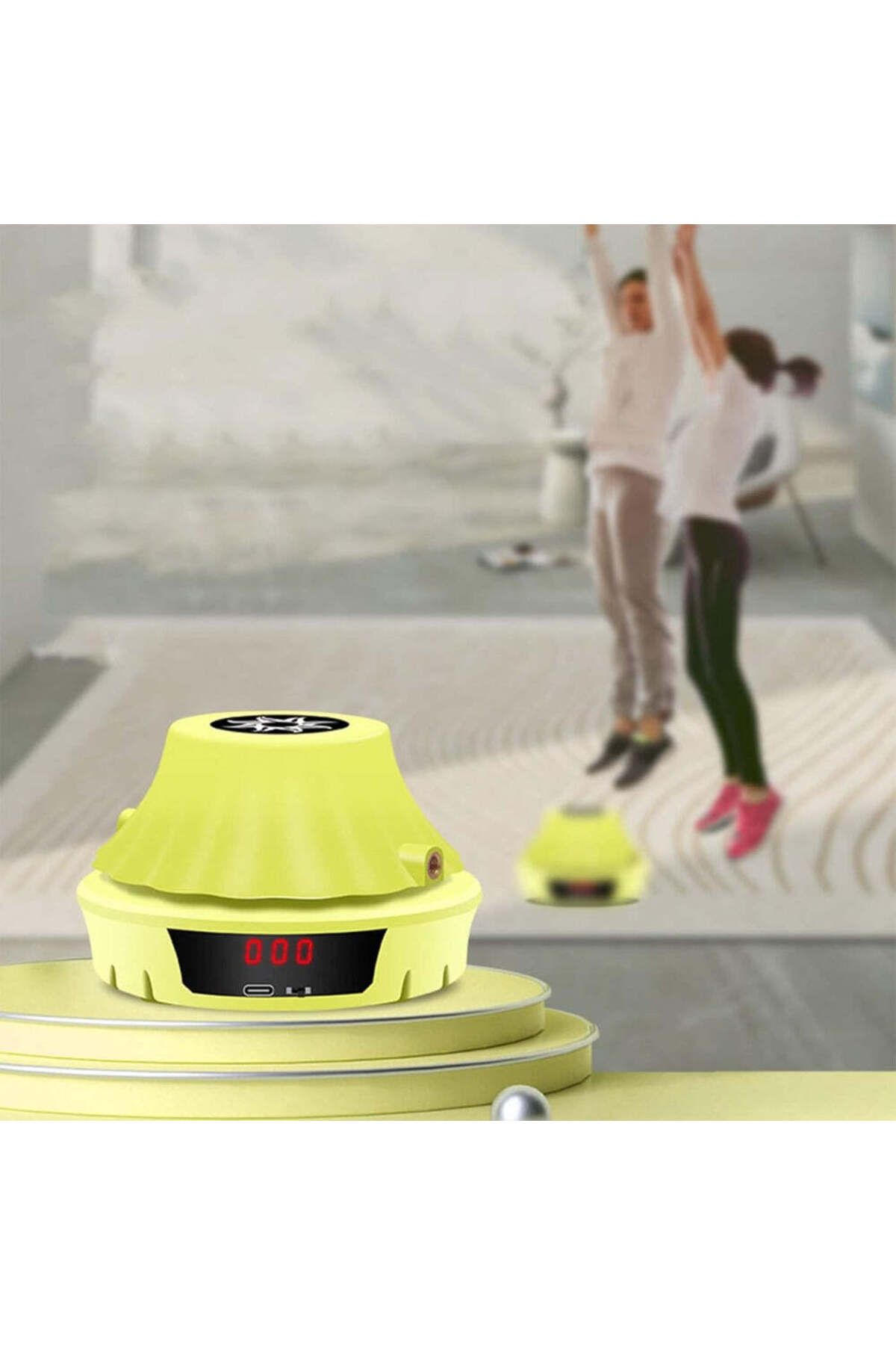 Velixo-Automatic Jump Rope, with Smart Remote Control, LED Screen, Repetition Counter, 10 Speed Levels 5