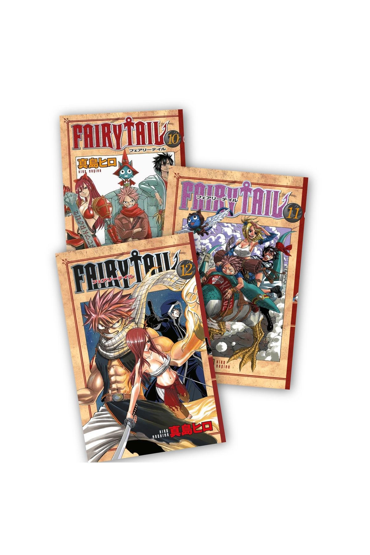 Gerekli Şeyler Yayıncılık Fairy Tail 10-11-12. Ciltler 3 lü Manga Seti