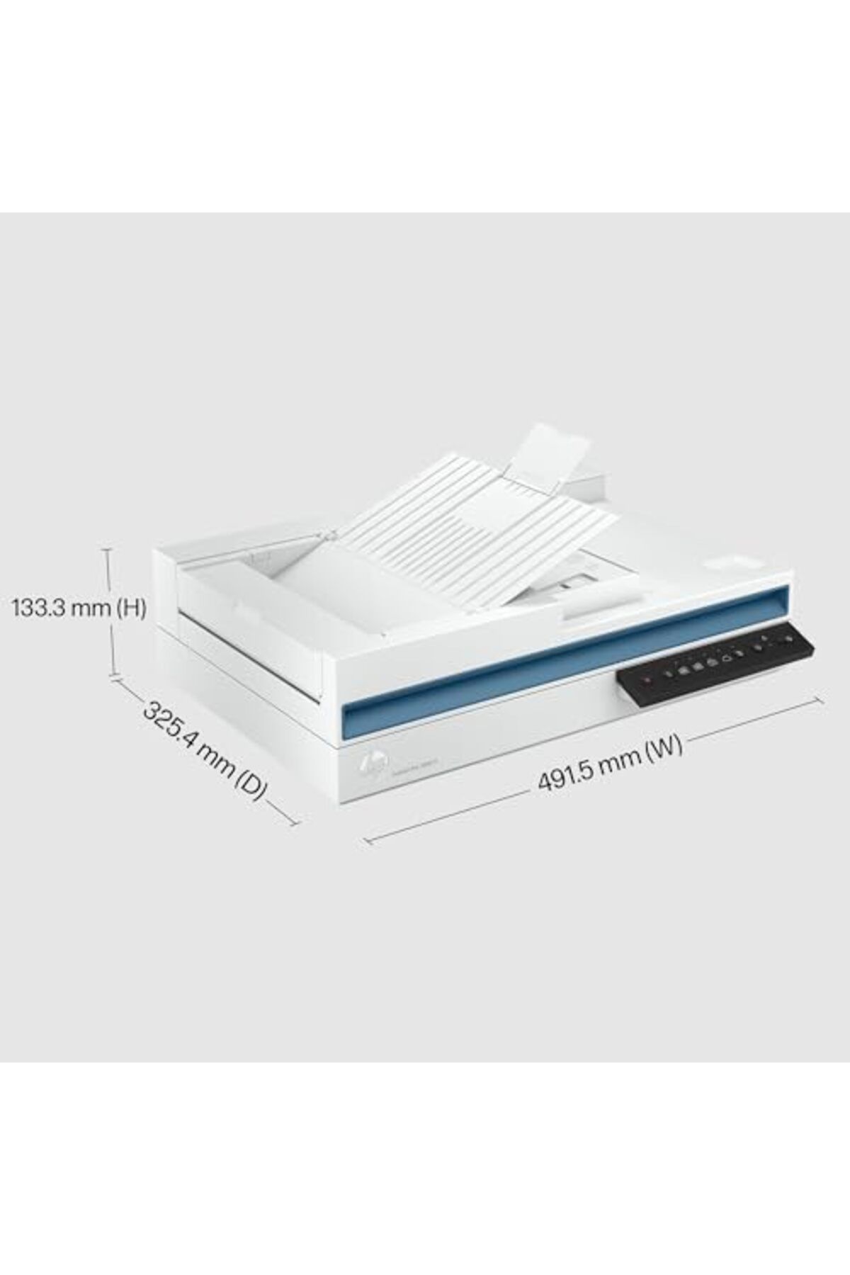 HP-ScanJet Pro 3600 f1، مسح ضوئي سريع على الوجهين مع وحدة تغذية المستندات التلقائية (20G06A) 6