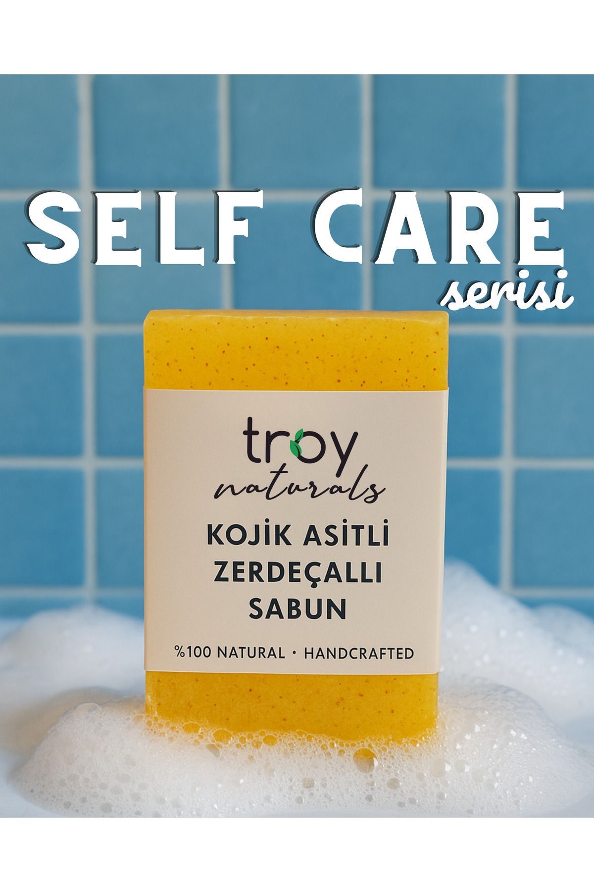 Troy Naturals KOJİK ASİTLİ ZERDEÇALLI SABUN 150 GR
