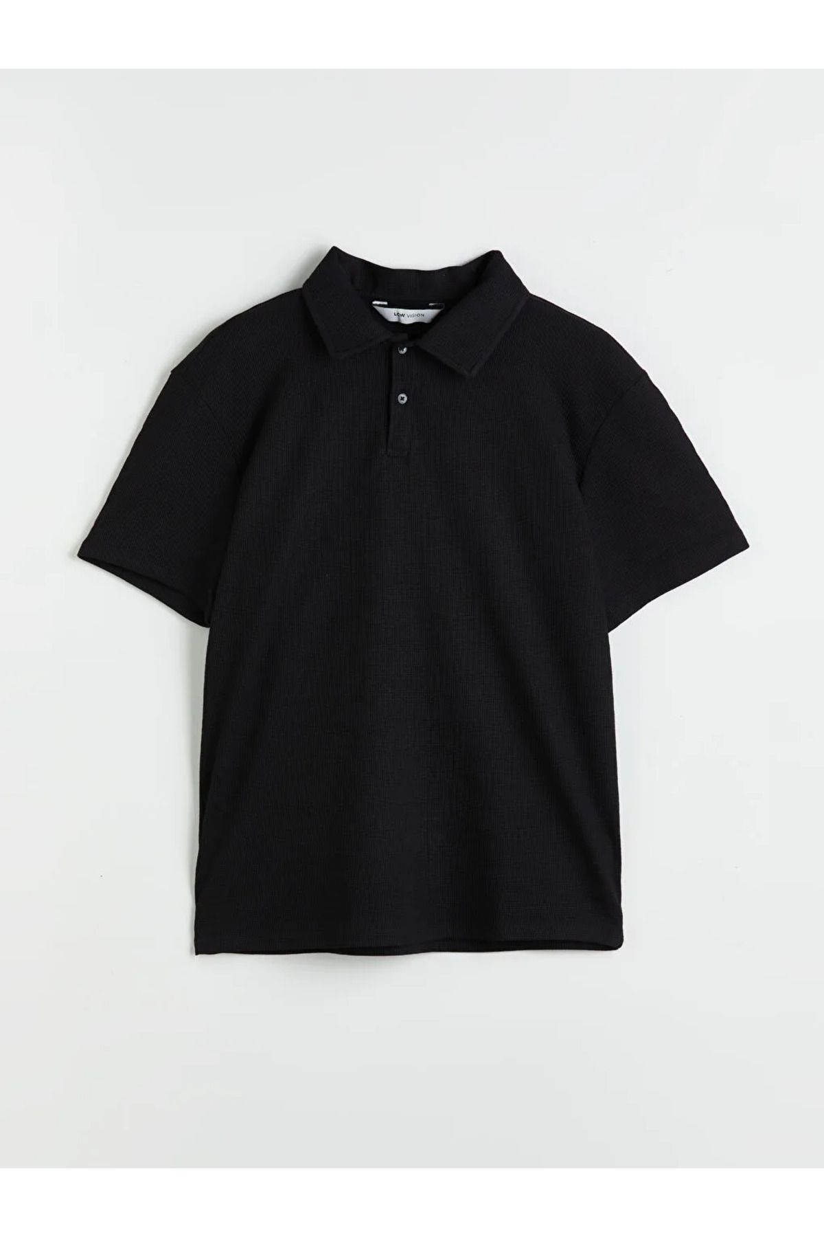 LC Waikiki LCW Vision Siyah Polo Yaka Erkek Tişört