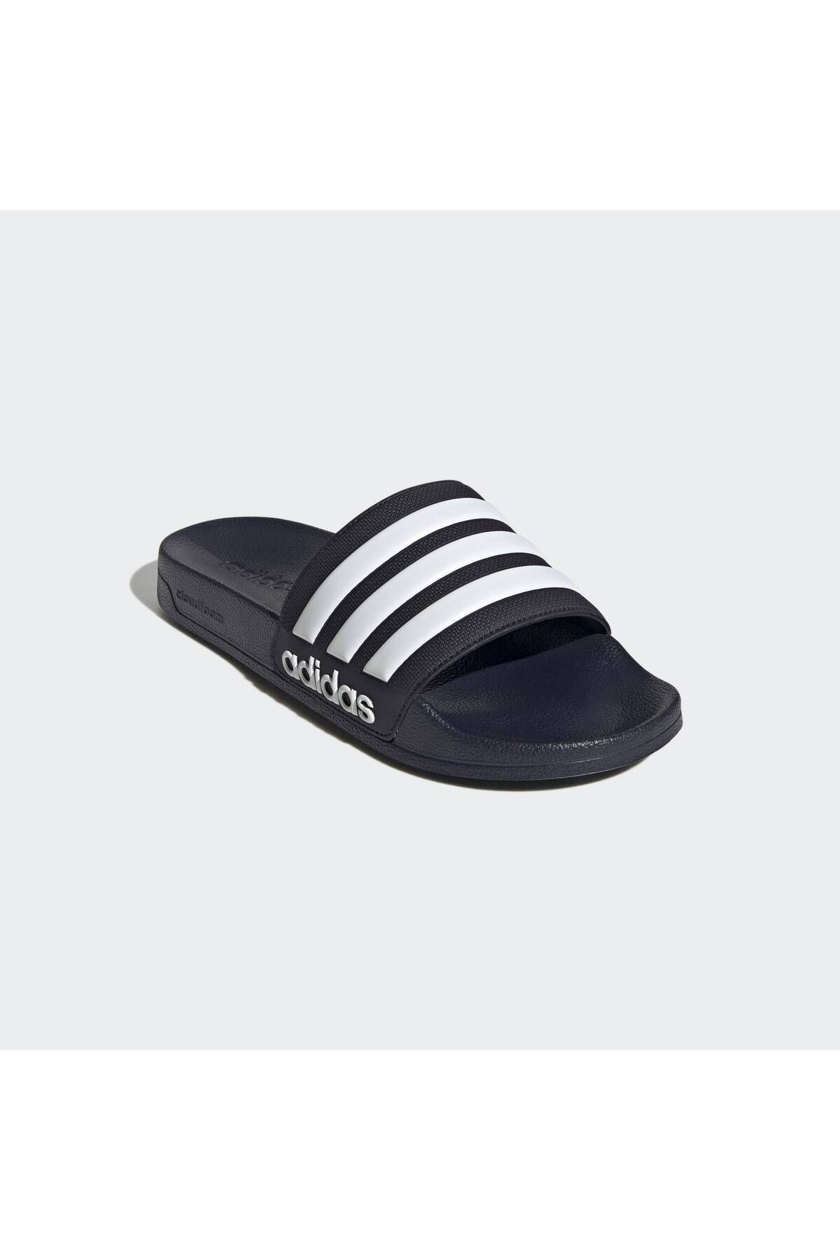 adidas-Slaps adidas Adiletten Dus, Albastru, Unisex 5