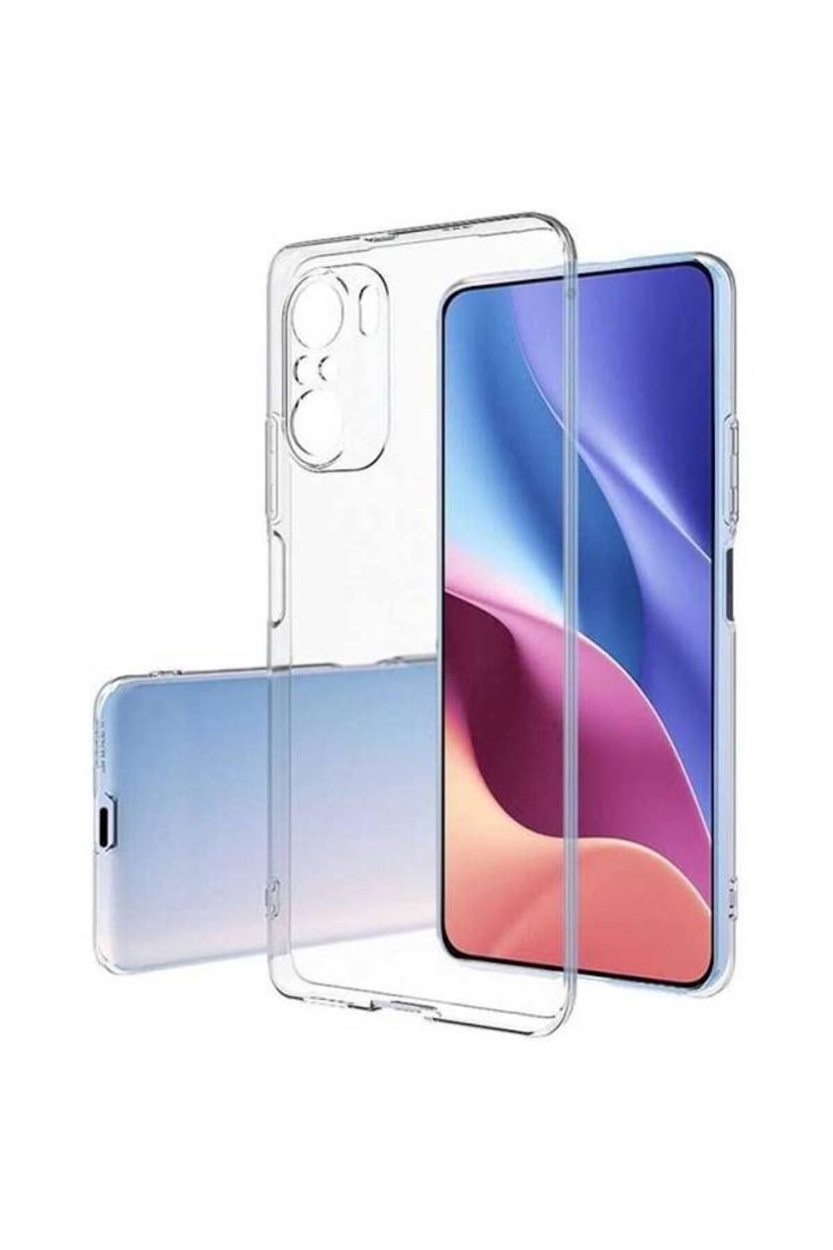 Glazef REDMİ NOTE 10S Şeffaf Kılıf Kamera Korumalı Ultra İnce Esnek Kılıf