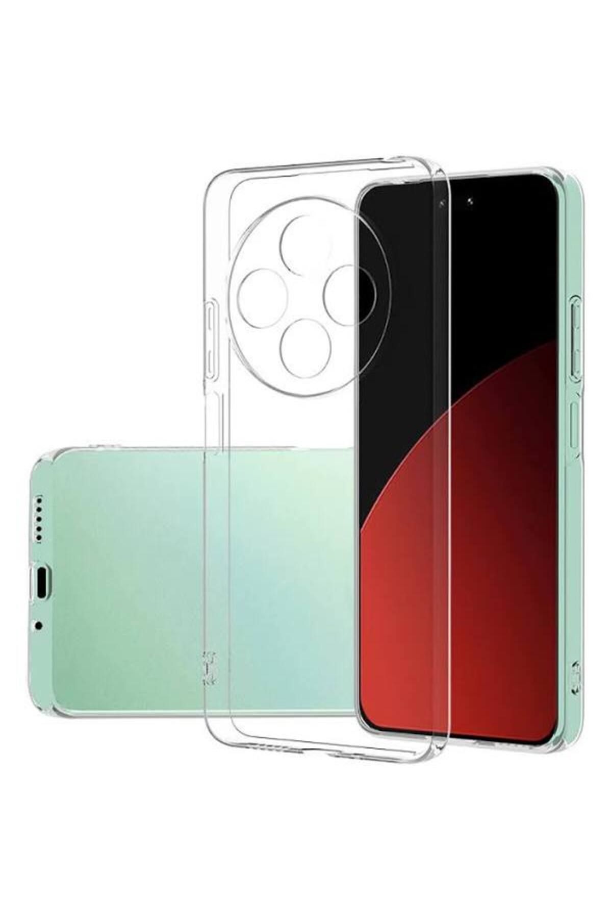 Glazef REDMİ 14C Şeffaf Kılıf Kamera Korumalı Ultra İnce Esnek Kılıf