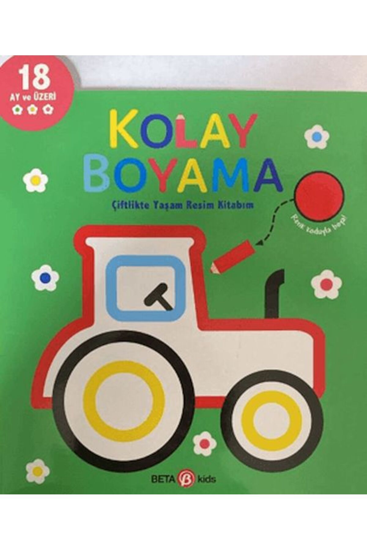 BETA byou Kolay Boyama Çiflikte Yaşam Resim Kitabım