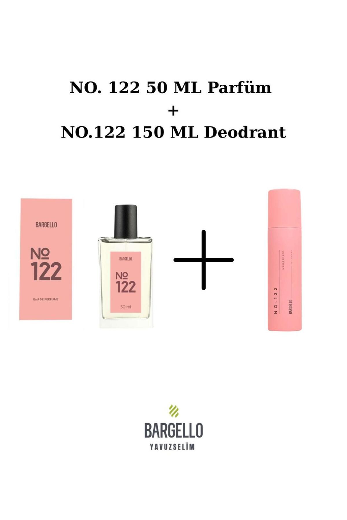 Bargello 122 KADIN 50 ml PARFÜM EDP ORIENTAL + NO.122 50 ml DEODORANT