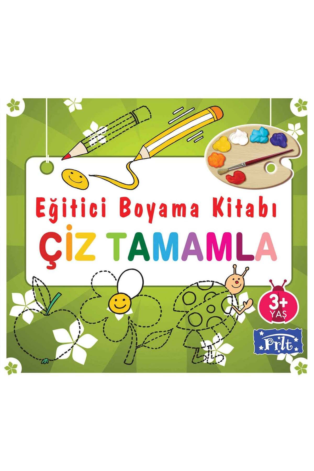 Parıltı Yayınları Eğitici Boyama Kitabı Çiz Tamamla
