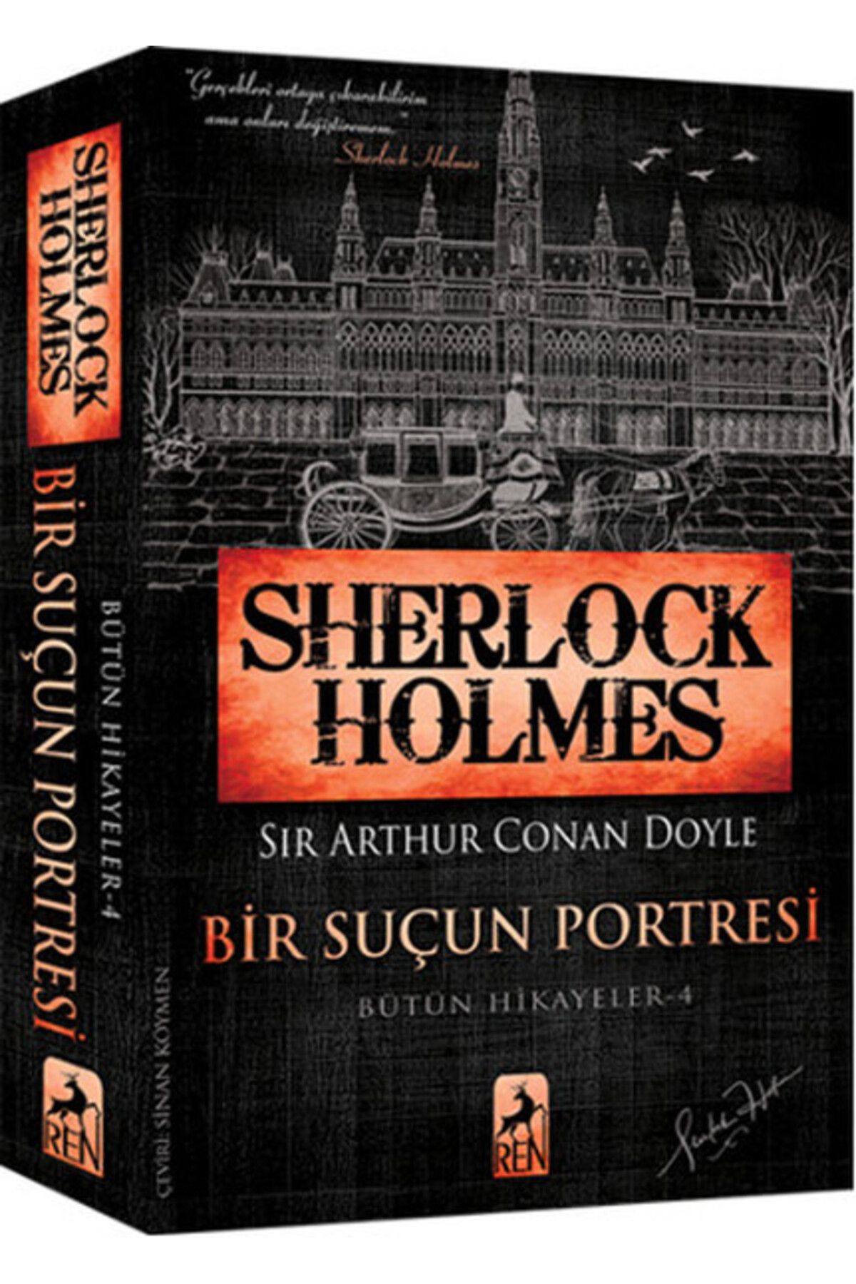 Destek Yayınları Sherlock Holmes Bir Suçun Portresi Bütün Hikayeler 4