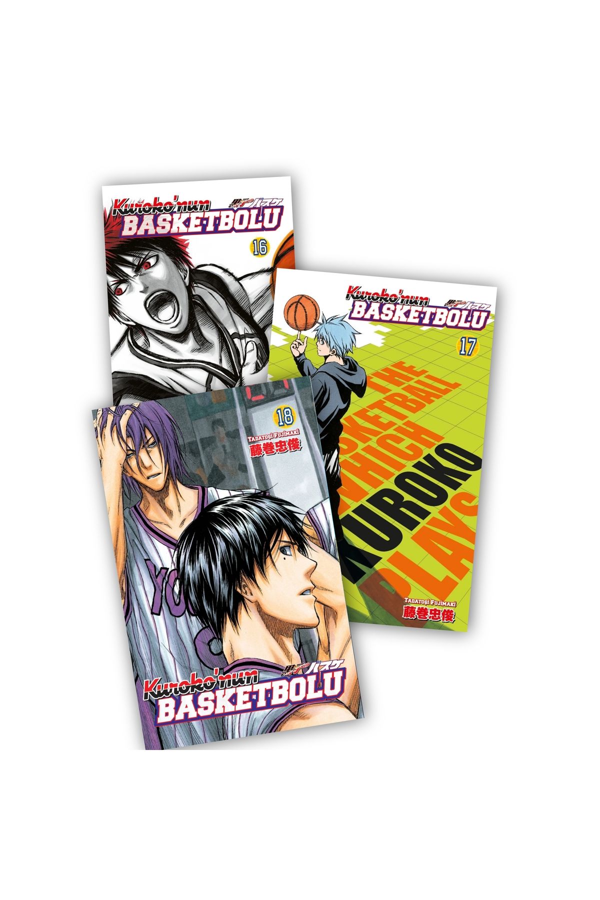 Gerekli Şeyler Yayıncılık Kuroko'nun Basketbolu 16-17-18. Ciltler 3 lü Manga Seti