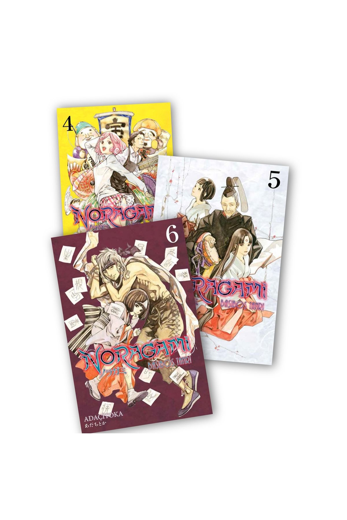 Gerekli Şeyler Yayıncılık Noragami 4-5-6. Ciltler 3 lü Manga Seti