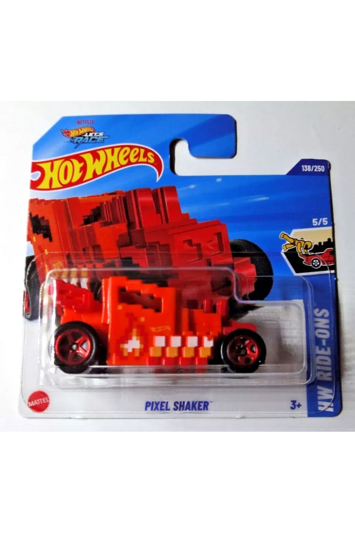 HOT WHEELS Pixel Shaker – HW Ride-Ons Serisi 2025 Koleksiyon Arabası (138/250)