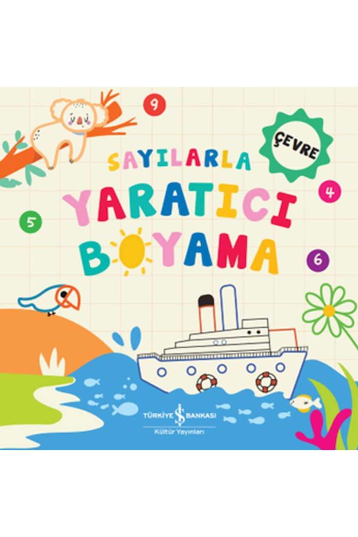 Destek Yayınları Sayılarla Yaratıcı Boyama Çevre