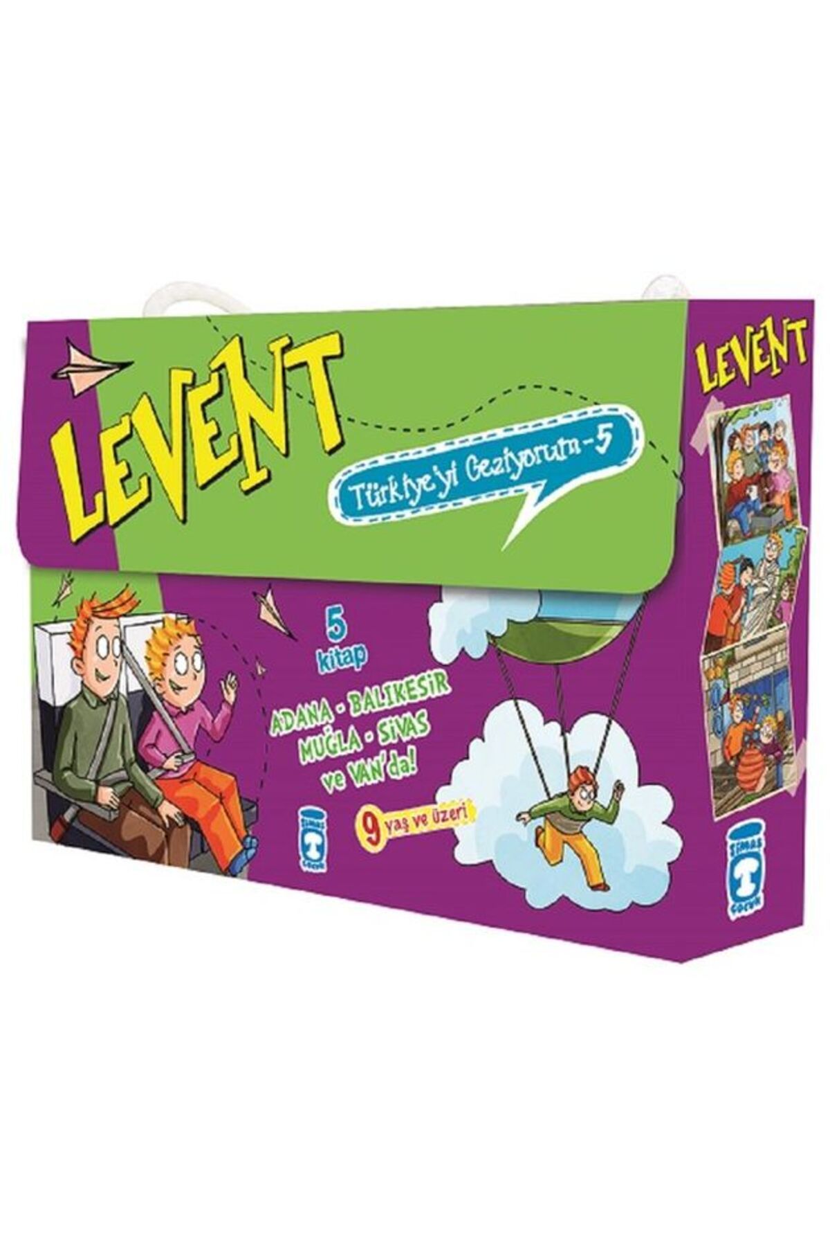 Destek Yayınları Levent Türkiyeyi Geziyorum 5 5 Kitap Takım