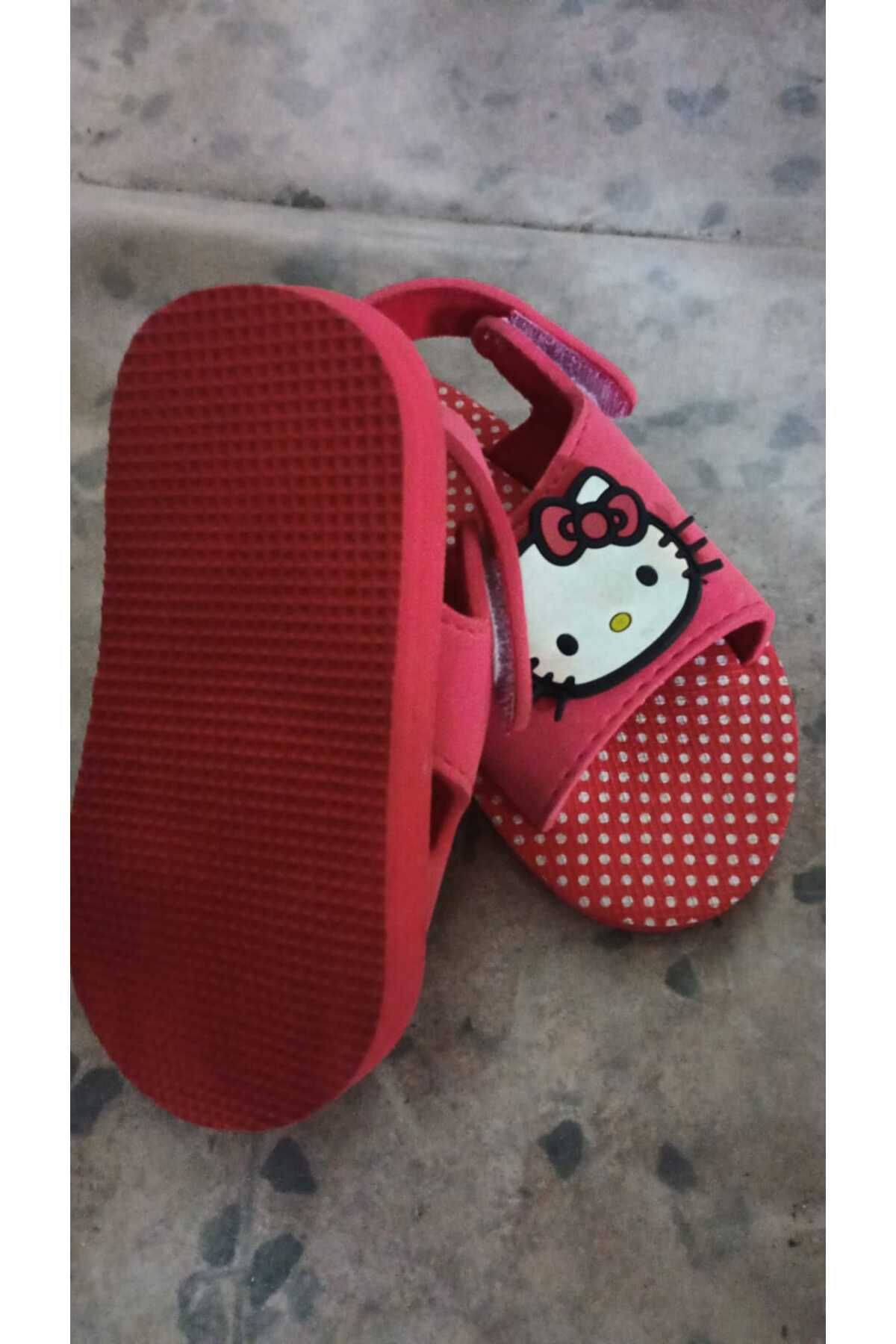Gigi kırmızı kız çocuk sandalet